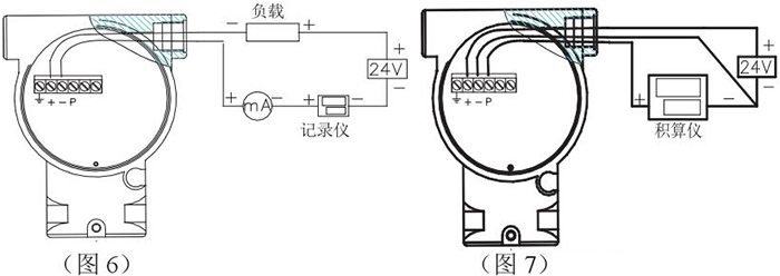 靶式流量计接线图